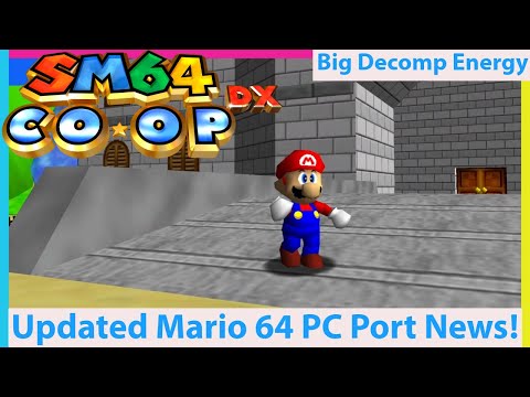 Super Mario 64 PC Port Coop Deluxe Gets a Big Update!