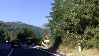 preview picture of video 'Sarajevo to Mostar drive - just outside of Konjic'