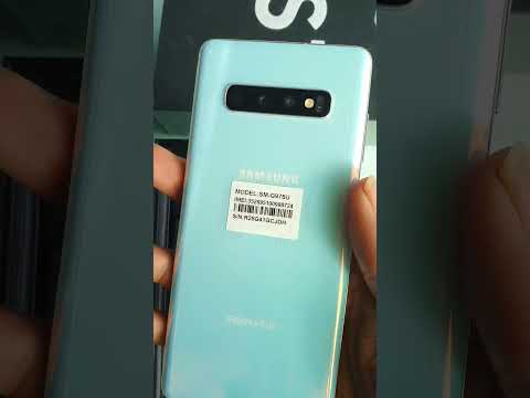 Samsung S10plus 2025 unboxing