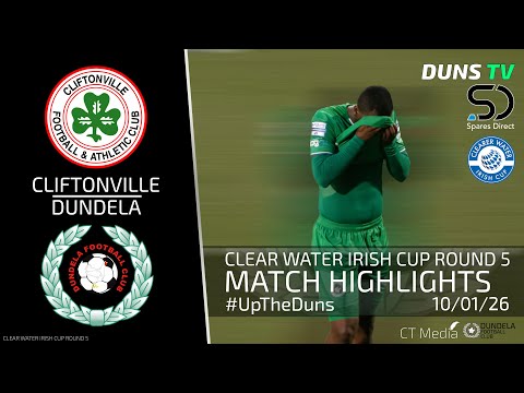 Match Highlights - Cliftonville Vs Dundela - 10th January 2026