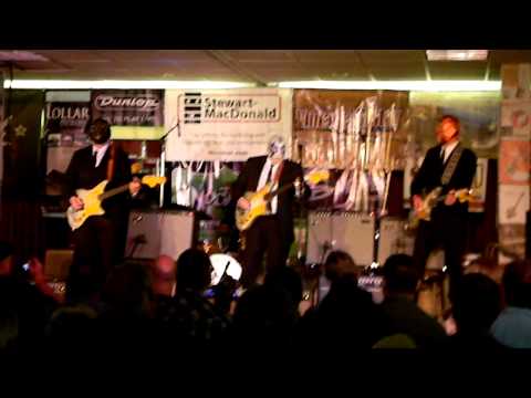 Los Straitjackets Live at Deke Dickerson's Guitar Geekfest 1.26.13