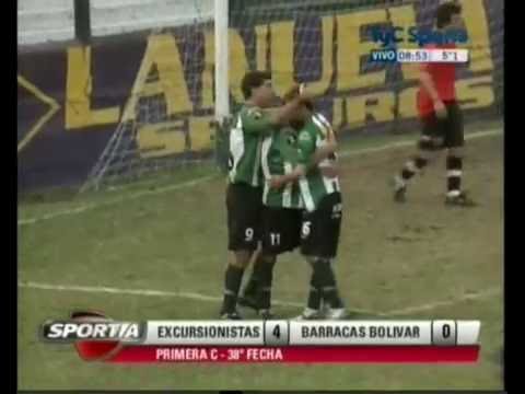 2008/09 Excursionistas 4 - Sp. Barracas Bolivar 0