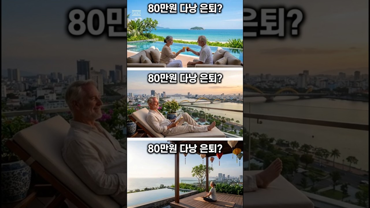충격! 월 80만원으로 다낭 수영장 아파트에서 은퇴?