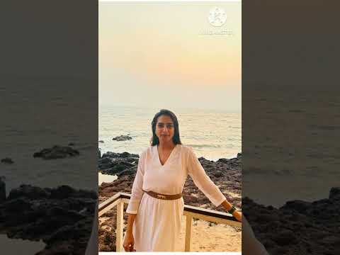 artist Surekha vani at beach😱😲💃@Surya news#beachwear
