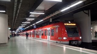 preview picture of video 'S-Bahn Rhein-Main - Frankfurt am Main Hauptbahnhof (tief) (2014)'