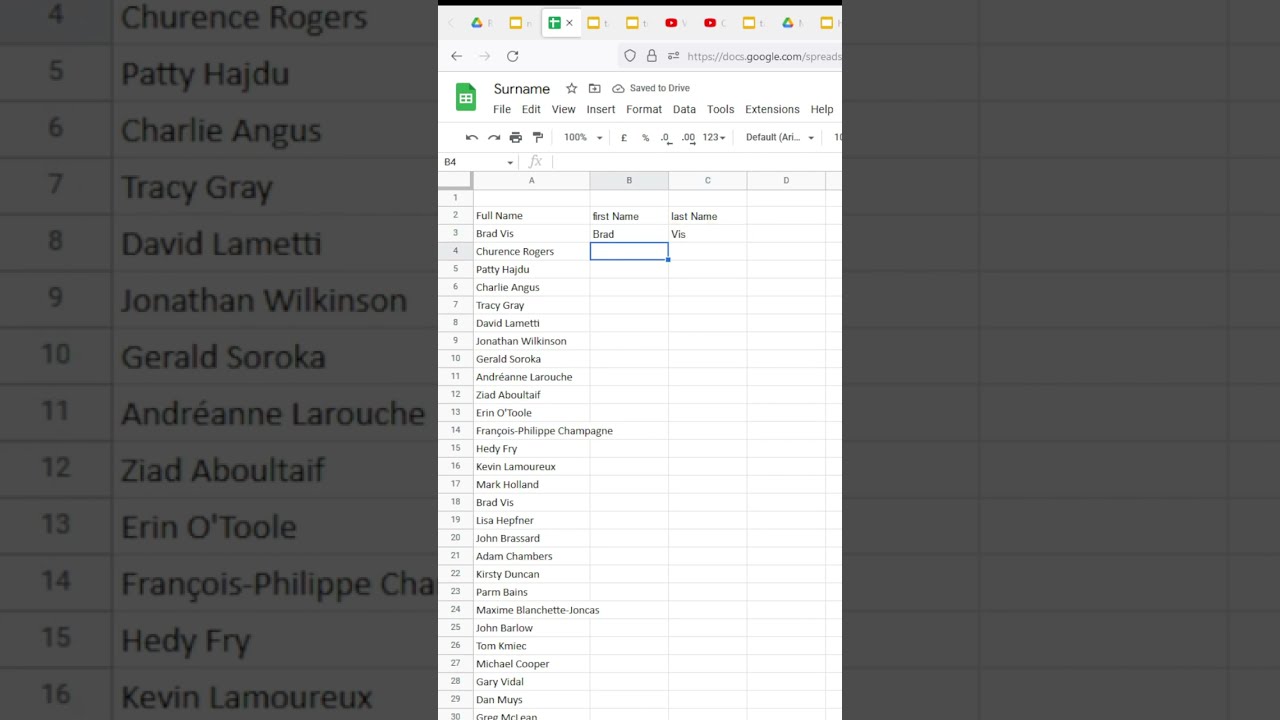 Splitting -  Cheat Sheet  Google Sheet -