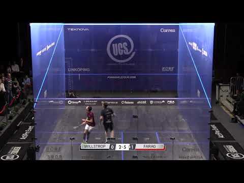 James Willstrop vs. Ali Farag: 2018 Swedish Open
