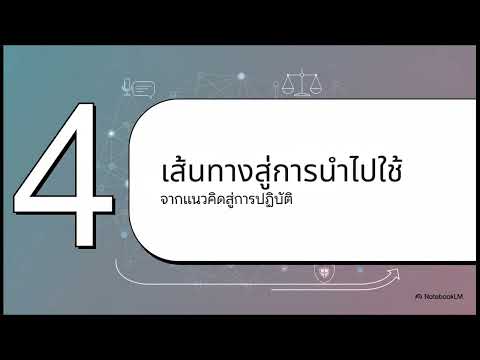 AI สำหรับรายงานการประชุมสู่ นวัตกรรมที่มีธรรมาภิบาล