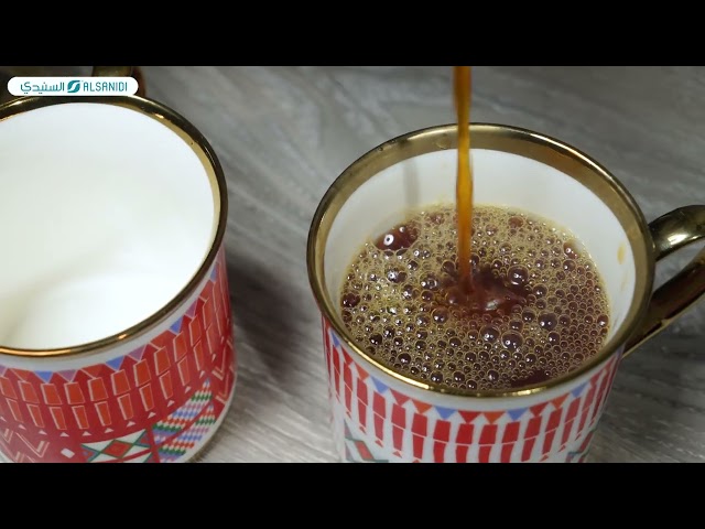 كوب غضار نقش عسيري 330 مل - يتحمل الحرارة العالية، تصميم تراثي أنيق، عملي وسهل الحمل،ضمان سنتان