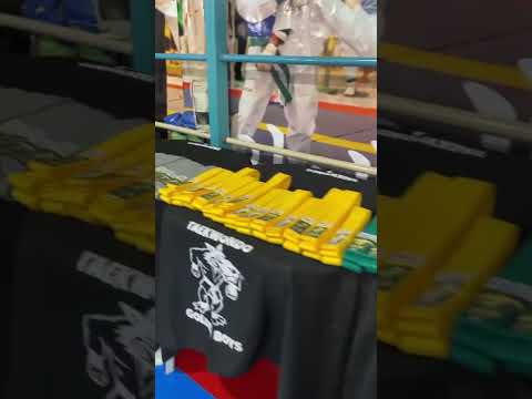 Taekwondo indiara-goias, entrega de Faixas Coloridas primeiro semestre 2026.