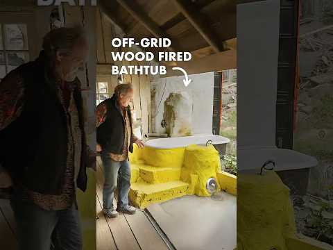DIY Off-Grid Wood Fired Bathtub
