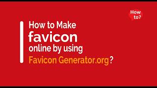 Free online favicon generator