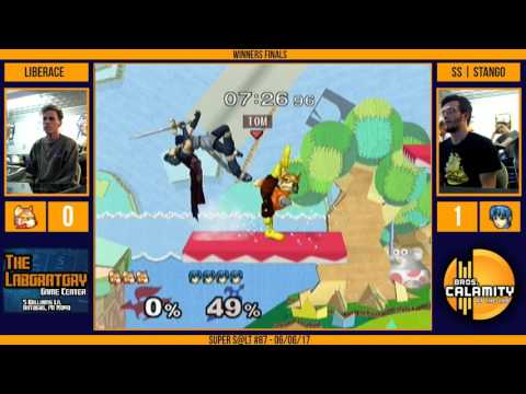 SALT #87  Liberace Fox vs SS  Stango Marth   Winners Finals   SSBM Singles