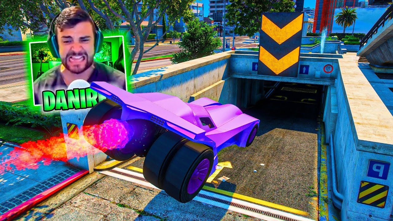 CARRERA INCREIBLE! ENTRA EN EL GARAJE!! - GTA 5 ONLINE