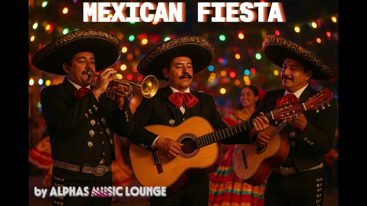 Authentic Mexican Fiesta & Mariachi Vibes Instrumental – Festive Trumpets, Guitars 🎶 (No Vocals)