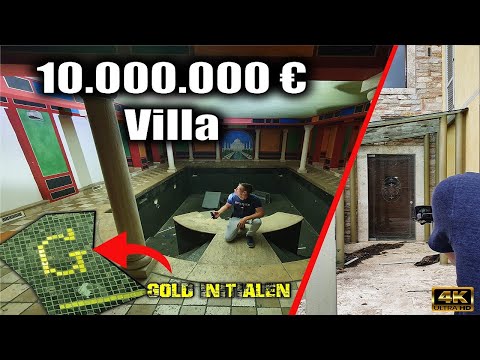 Abandoned ten million euro mafia villa in Italy | 2 pools 10 bathrooms | Lost Places Italy