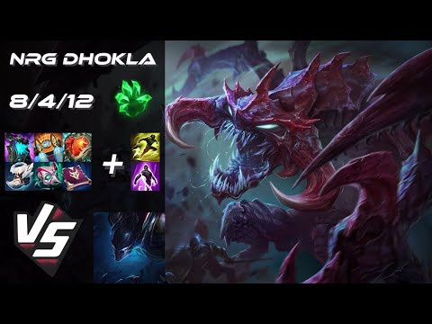 NRG Dhokla TOP Cho'Gath vs Nocturne - NA Challenger Patch 25.24