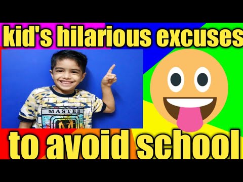 Kid's hilarious excuses to avoid school  l comedy vines l Vivaan choudhary