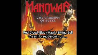 #lyrics Manowar - Spirit Horse of the Cherokee - 1992
