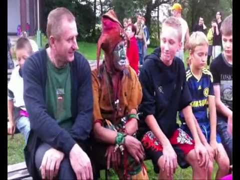 Błazen z Indii na Podlasiu