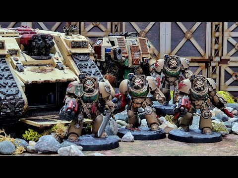 Warhammer 40k 2v2 spectacular, Space Marines vs Necrons