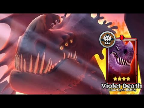 [Clan Alpha Battle] 4-Star Violet Death | Dragons: Titan Uprising
