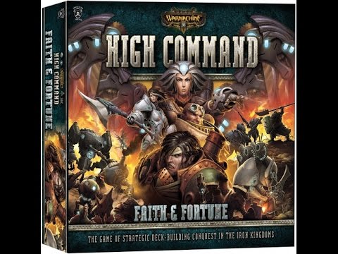 Warmachine: High Command - Faith & Fortune review - Board Game Brawl