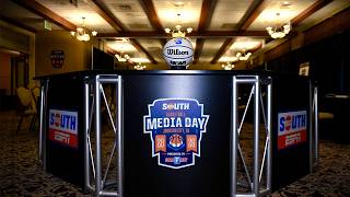 Big South Basketball Media Day Behind the Scenes