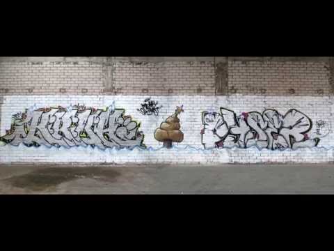 Christmas Graffiti - HURK | PYSER - Chrome Styles abandoned, Lost place