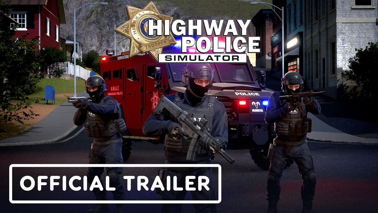 Highway Police Simulator - Official S.W.A.T. - Caminora Police DLC Teaser Trailer