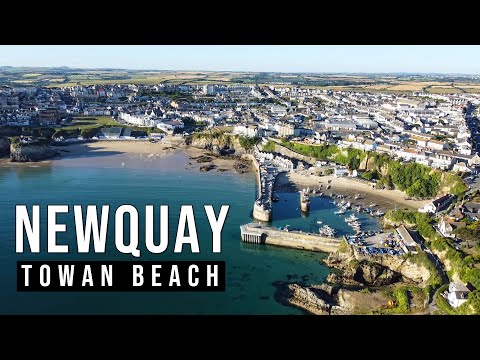 Towan Beach, Newquay - Cornwall Guide 4K Video