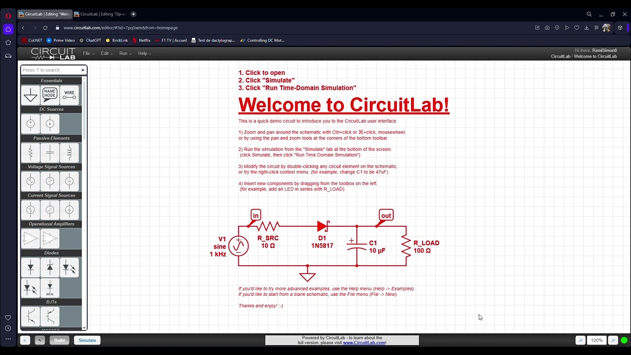 CircuitLab basics