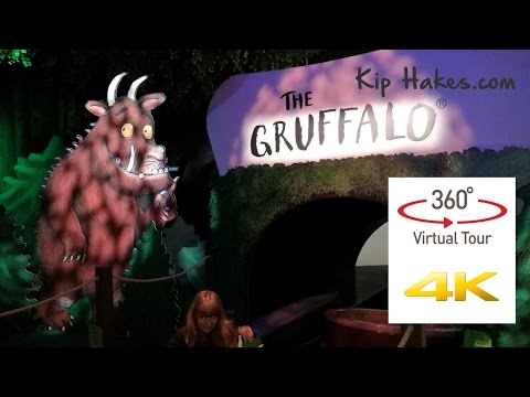 The Gruffalo River Ride Adventure at Chessington - 360° 4k Full On Ride POV