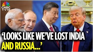 US President Trump Says, 'looks Like We’ve Lost India And Russia To The Deepest, Darkest China