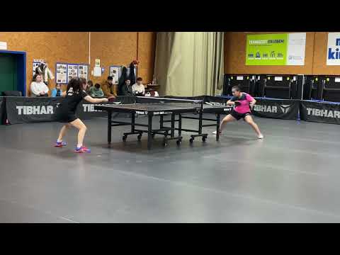 Qian Wan - Lichen Chen | 3. Bundesliga 22/23 5. Satz Tischtennis