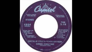 Natalie Cole &amp; Peabo Bryson - Gimme Sometime - Raresoulie