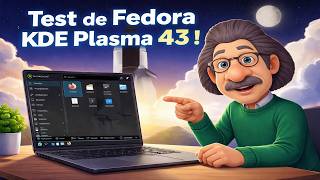 Mon petit test de Fedora KDE Plasma 43, un peu cahotique !