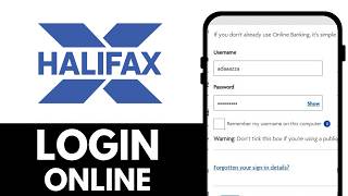 How to Login to Halifax Bank Online Banking Account | Halifax Bank Login