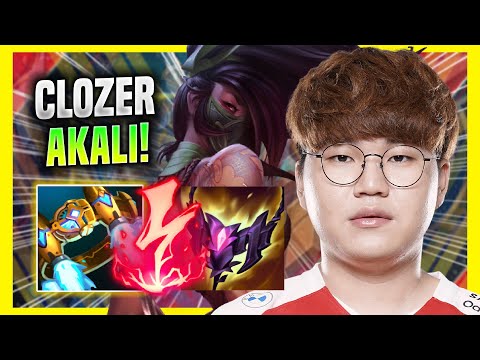 CLOZER TRIES AKALI WITH NEW ITEMS! - LSB Clozer Plays Akali MID vs Sylas!