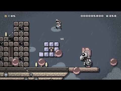 The Pirate Ghost Ship (Super Mario Maker 2)