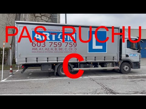 Pas ruchu (rękaw), na kursie prawa jazdy kat. C. PORD w Gdańsku