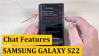 How to Enable Chat Features in Text Messages on Samsung Galaxy S22 / S22+ / S22 Ultra