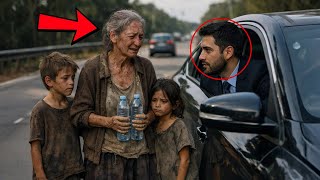 UM MILIONÁRIO REENCONTROU A MÃE DESAPARECIDA VENDENDO ÁGUA NA RUA… E O QUE DESCOBRIU O FEZ CHORAR