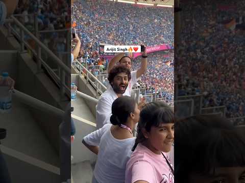 Arijit Singh...😁🔥❤️ Enjoying world cup 2023 #indvspak