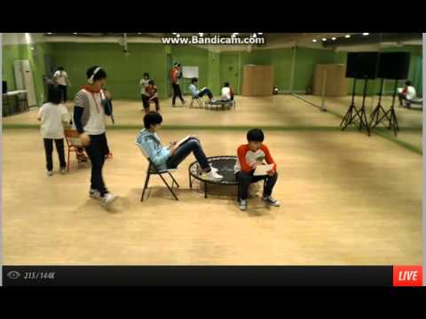 130410 SEVENTEEN TV cut  Hansol Rapping