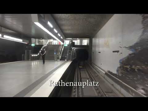 🇩🇪 U3 Nürnberg: Führerstandsmitfahrt - von Nordwestring nach Großreuth bei Schweinau