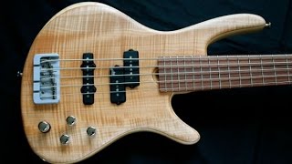 Video thumbnail for Roscoe Century Standard Plus 5 - Flame Maple by bassFREQ