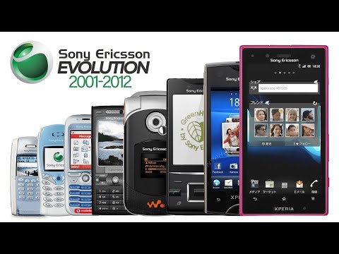 All Sony Ericsson Phones Evolution 2001 2012