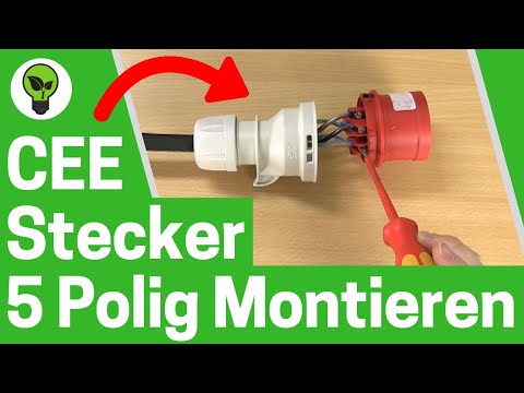 Connecting a CEE plug ✅ TOP INSTRUCTIONS: How to mount a 400V power plug 16A & 32A to a cable???