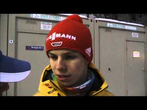 Andreas Wellinger im Interview - Klingenthal 13.02.2013